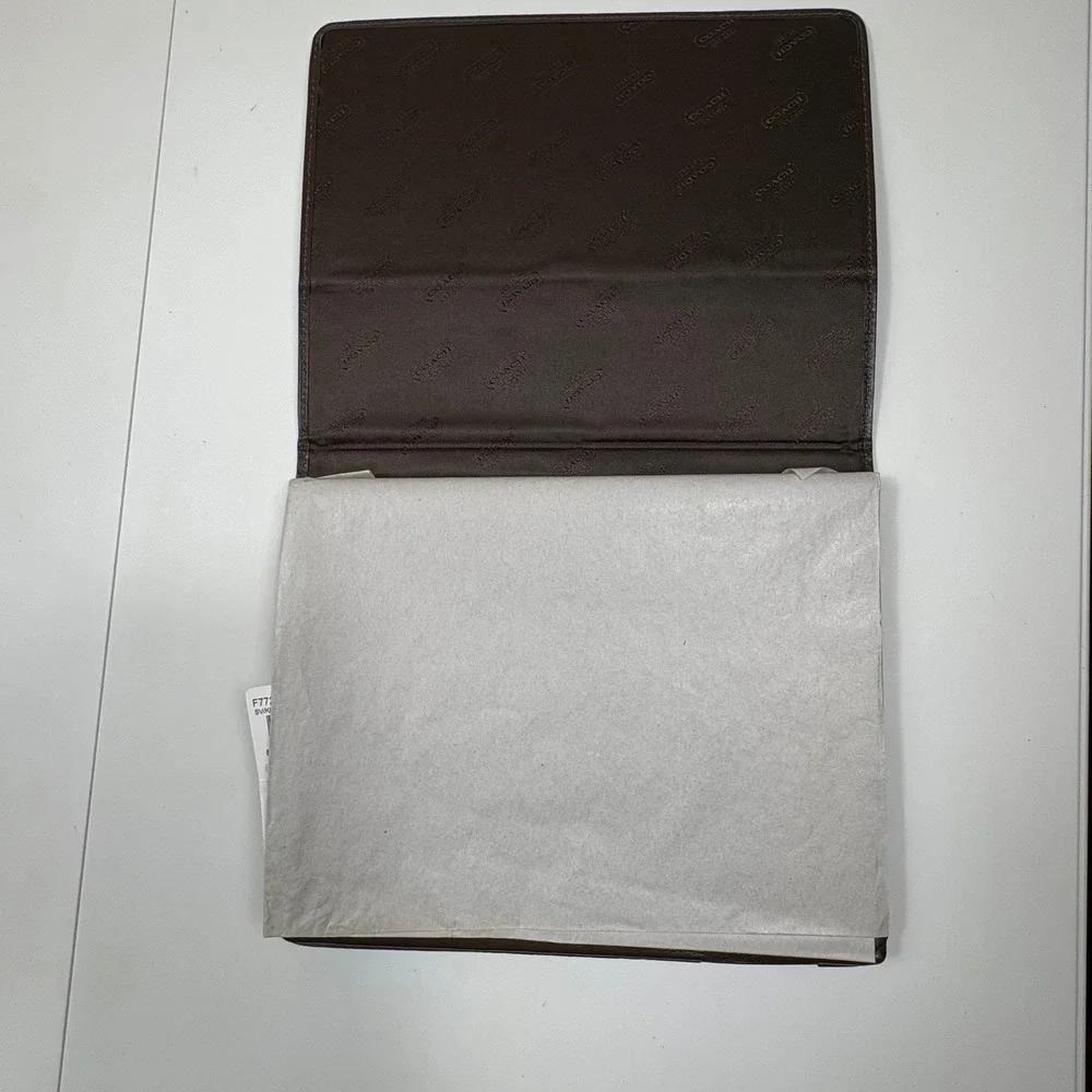 Coach Brown Tablet Case